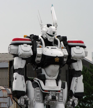 Illustration for article titled Japanese Mecha Cop Hints at a Glorious Movie Future